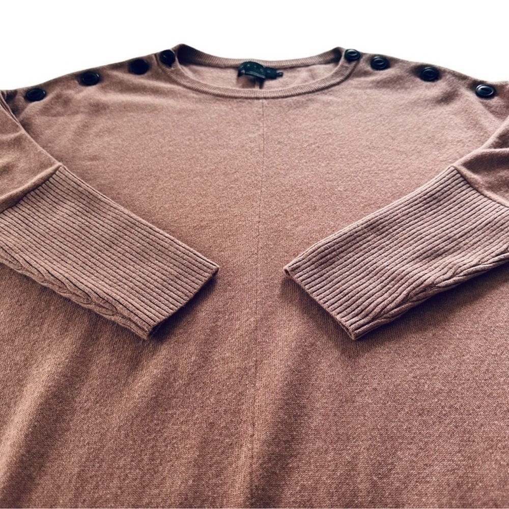 HATCH THE LOU DRESS ROSEWOOD CASHMERE BLEND SWEATER DRESS SIZE P - Picture 8 of 14